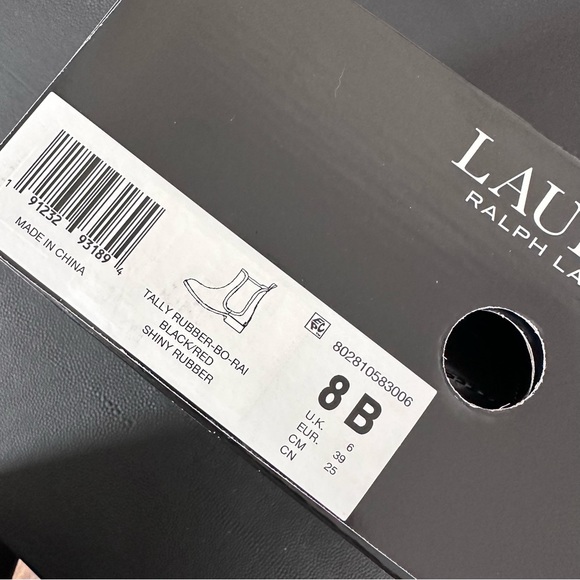 NIB Ralph Lauren Tally Rain Boots sz 8 - Picture 8 of 8
